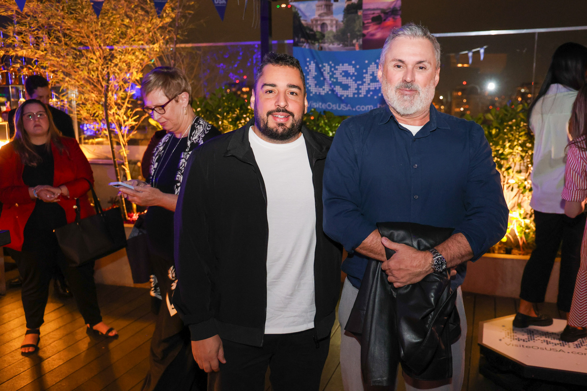 Kim Moura e Allan Colen, da Travel South USA Kim Moura e Allan Colen, da Travel South USA