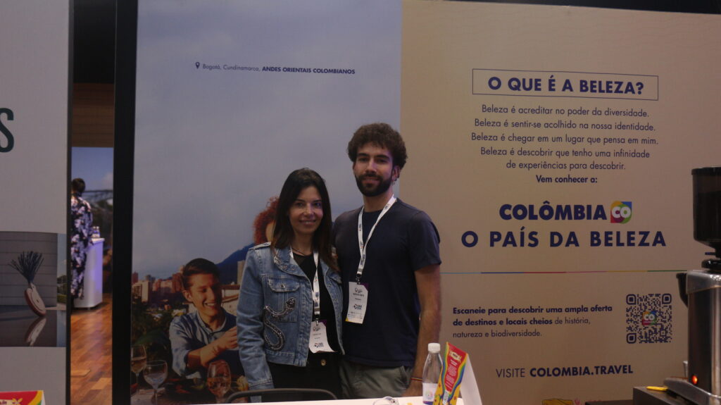 Lorenza Cortês e Gustavo Vosto, da Procolombia
