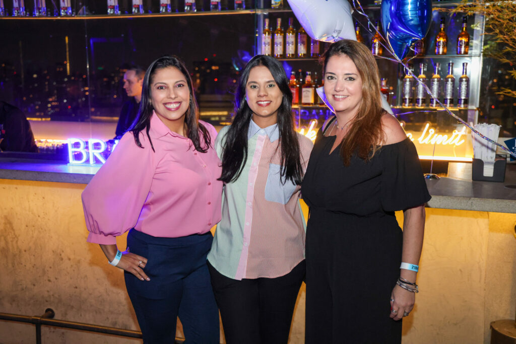 Maria Santos, da Flot, Ingrid Santos e Ana Elisa Facchinato, do Brad USA