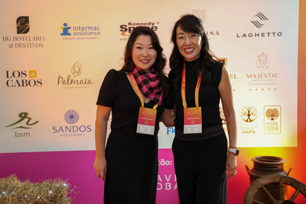 Mila Chiyoda e Marta Shinozaki, CEOs da Travel Global