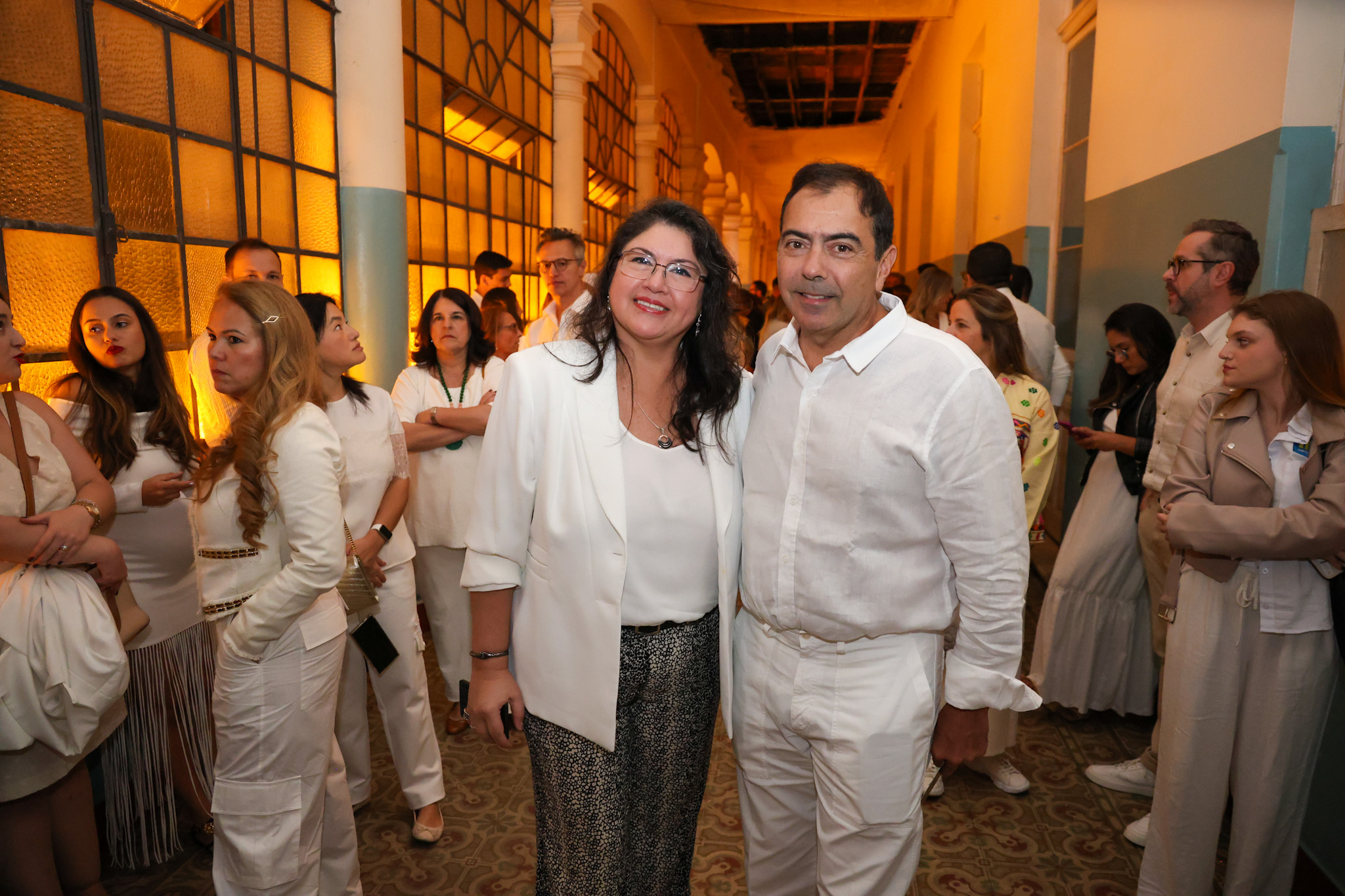 Milagros Ochoa, da Promperu e Tomás Perez, CEO da Teresa Perez Milagros Ochoa, da Promperu e Tomás Perez, CEO da Teresa Perez
