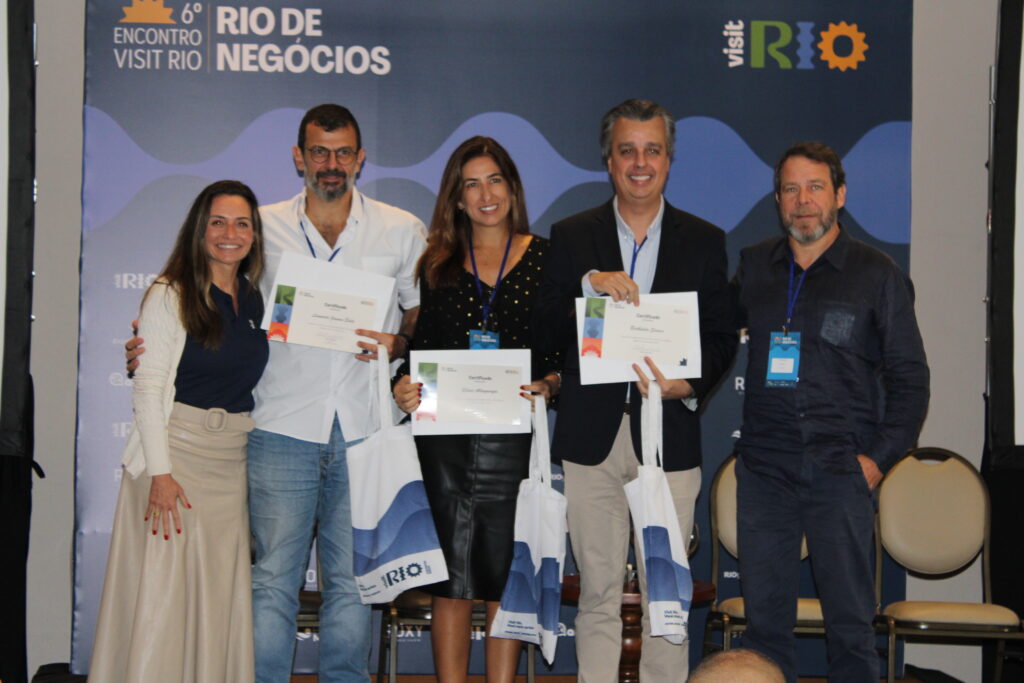 Palestrantes ganham Certificado do Visit Rio Palestrantes ganham Certificado do Visit Rio