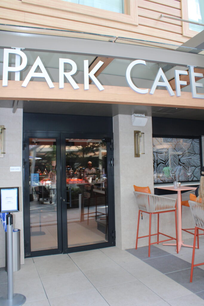 Park Cafe, no Central Park