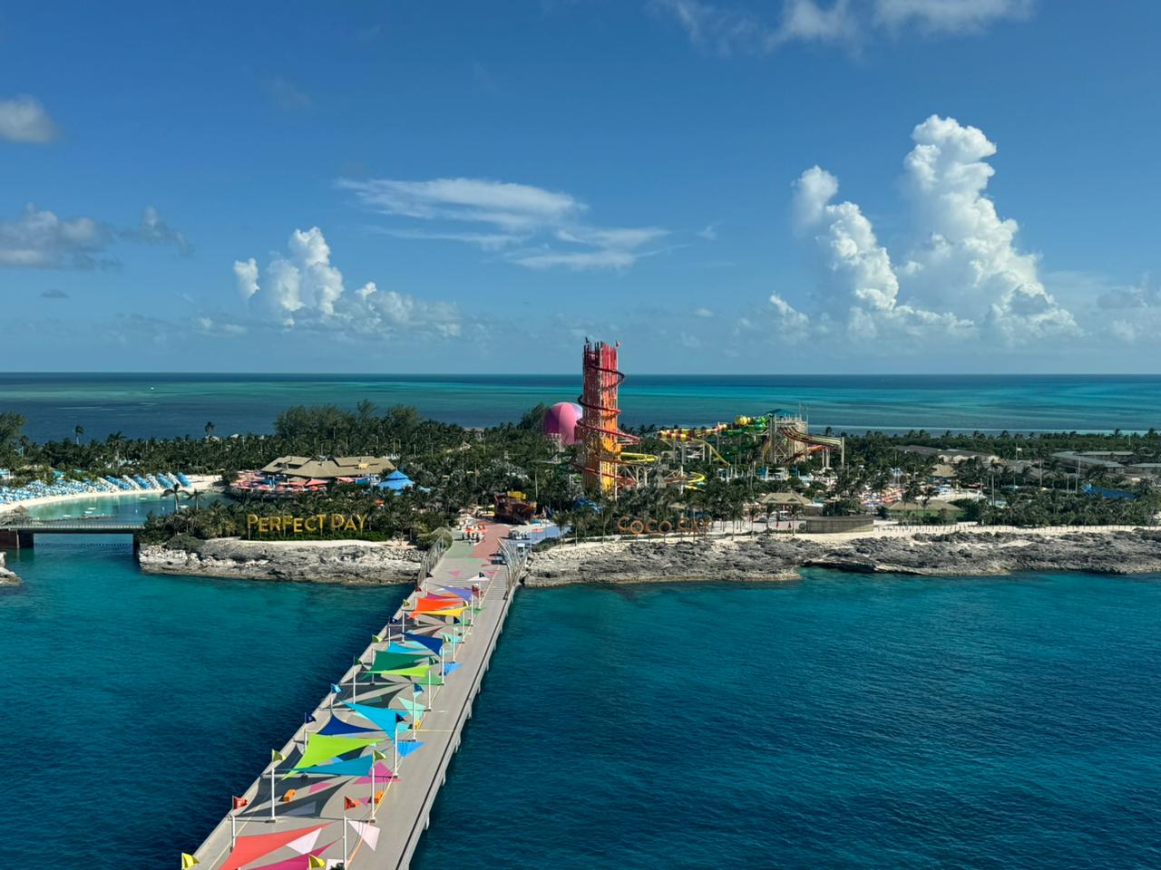 Perfect Day at Cococay vista a partir do Utopia of the Seas Perfect Day at Cococay vista a partir do Utopia of the Seas