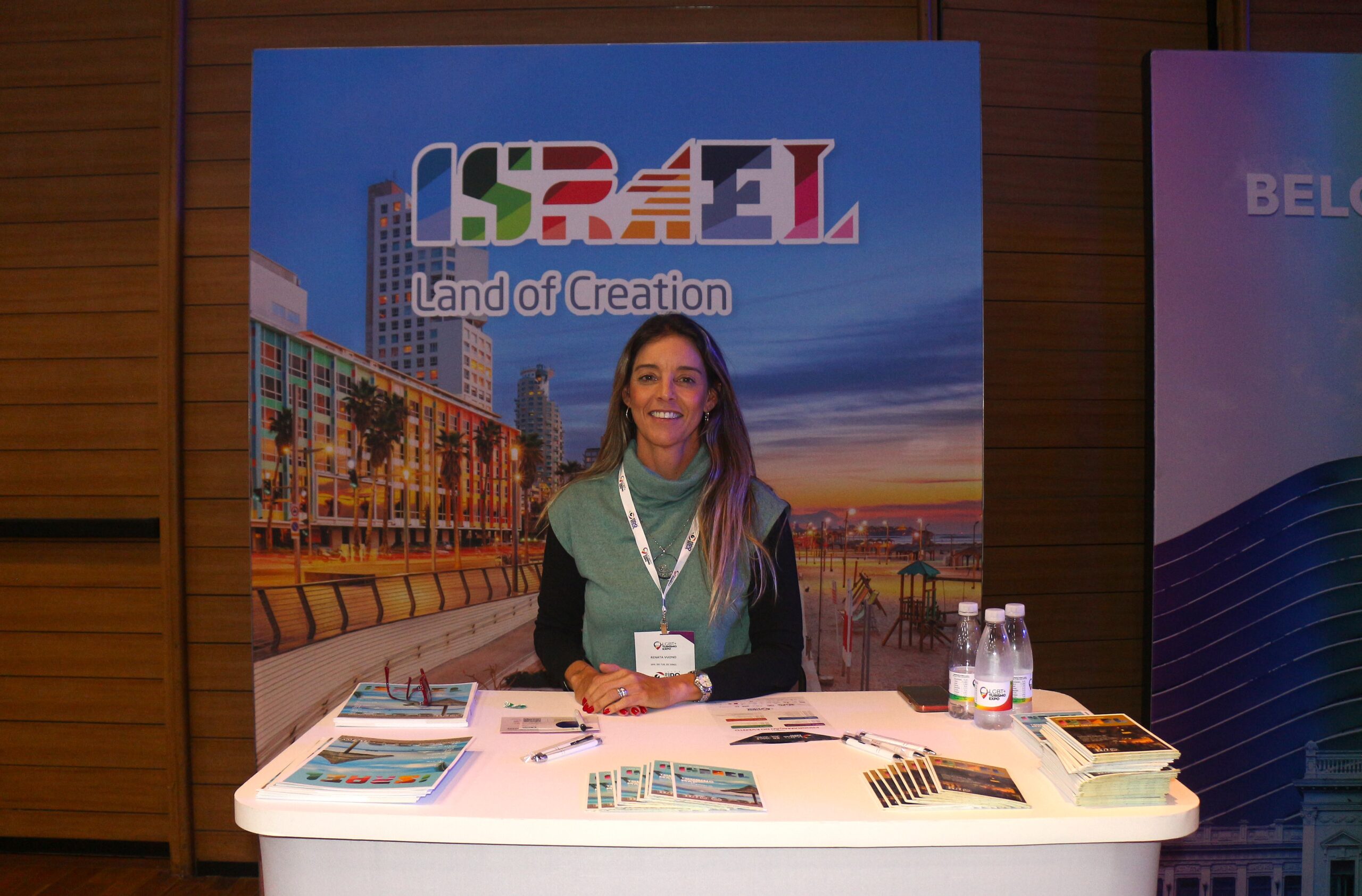 Israel apresenta destino na LGBT+ Turismo Expo em São Paulo Israel apresenta destino na LGBT+ Turismo Expo em São Paulo