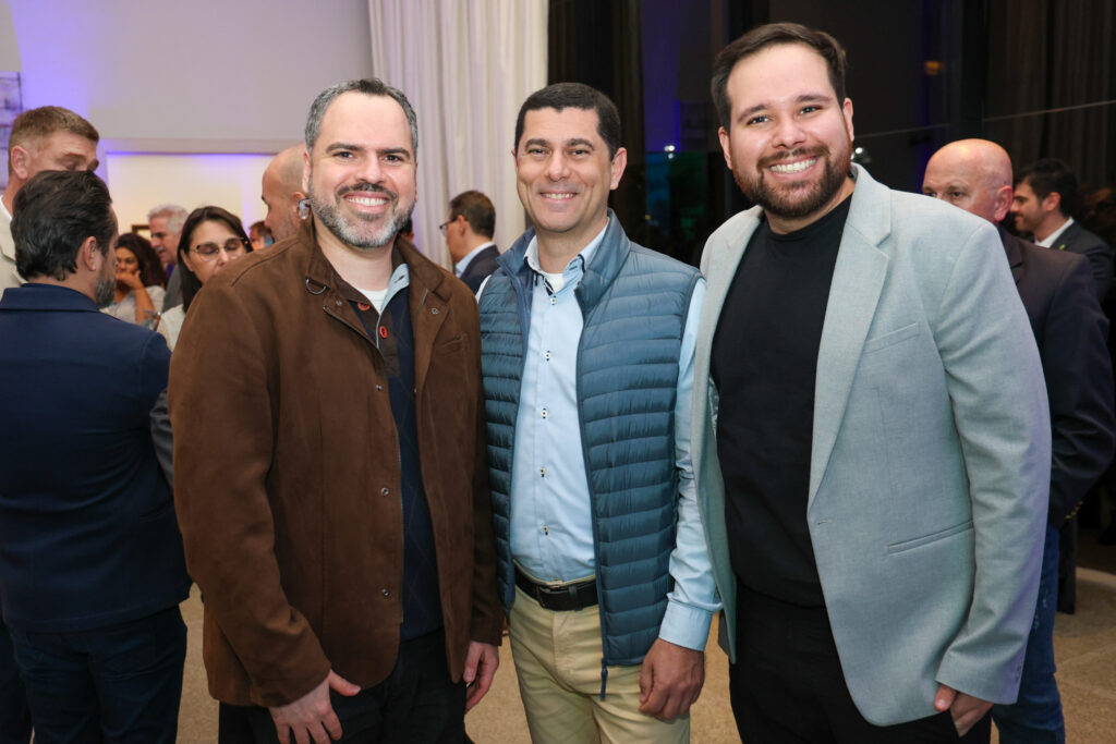 Rodrigo Ramos, André Lima e Danilo Dessotti, da Braztoa