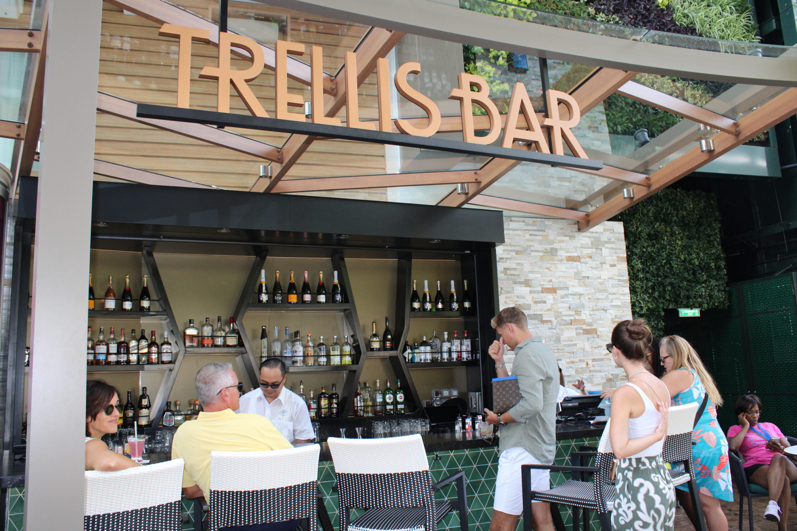 Trellis Bar, no Central Park