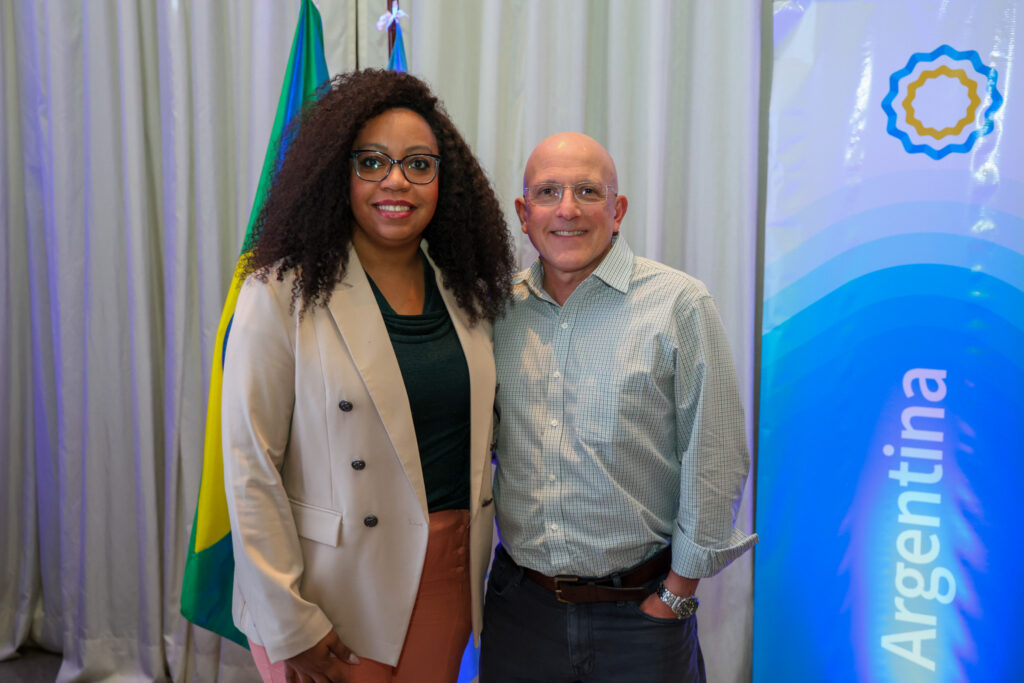 Vilmara Souza e Aldo Leone, da Agaxtur