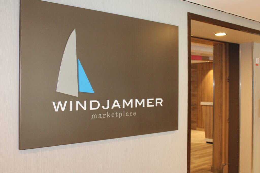 WindJammer é o buffet principal do navio