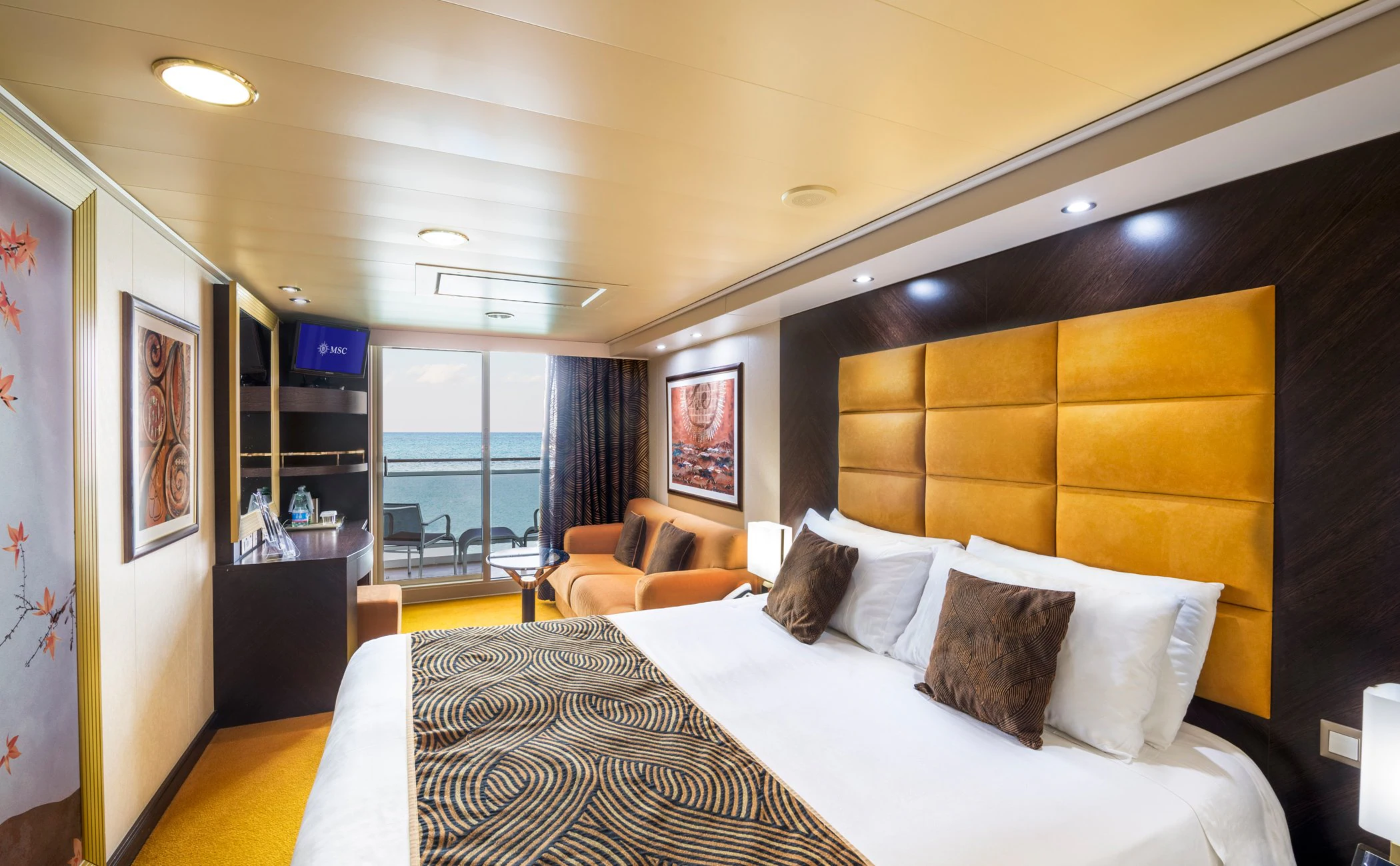 Cabine com varanda