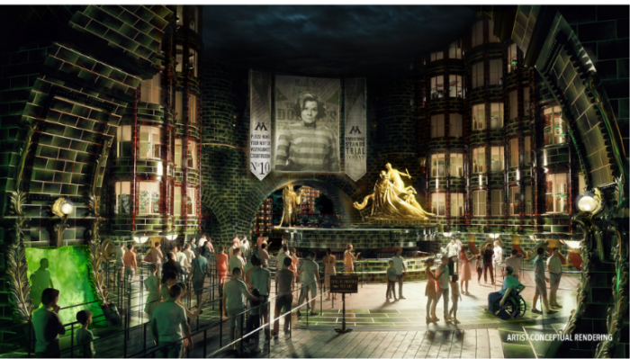 Universal: Epic Universe tem inauguração marcada para 22 de maio de 2025, veja imagens e tudo o que sabemos até agora 4 Universal Orlando Resort revela novos detalhes sobre The Wizarding World Of Harry Portter - Ministry Of Magic Universal: Epic Universe