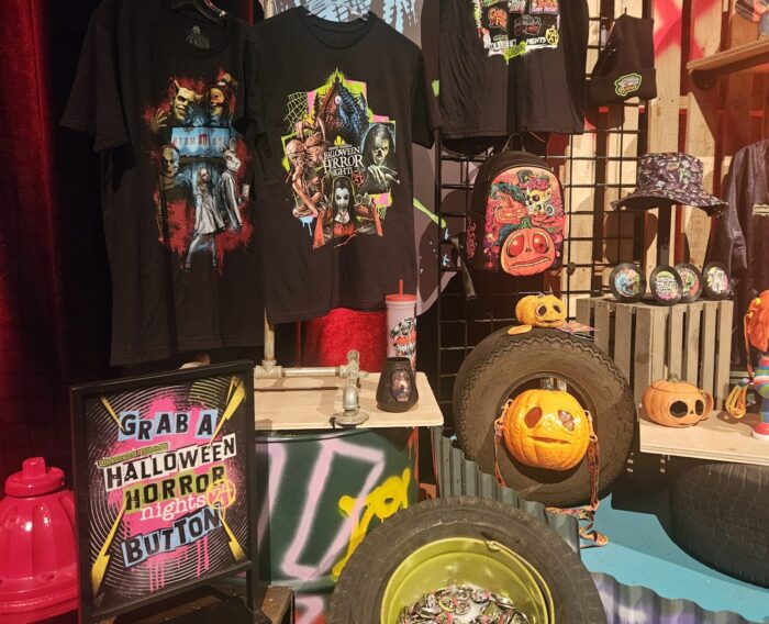 Produtos temáticos Halloween Horror Nights