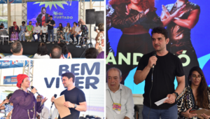 Ministro Celso Sabino marca presença na abertura da FITA