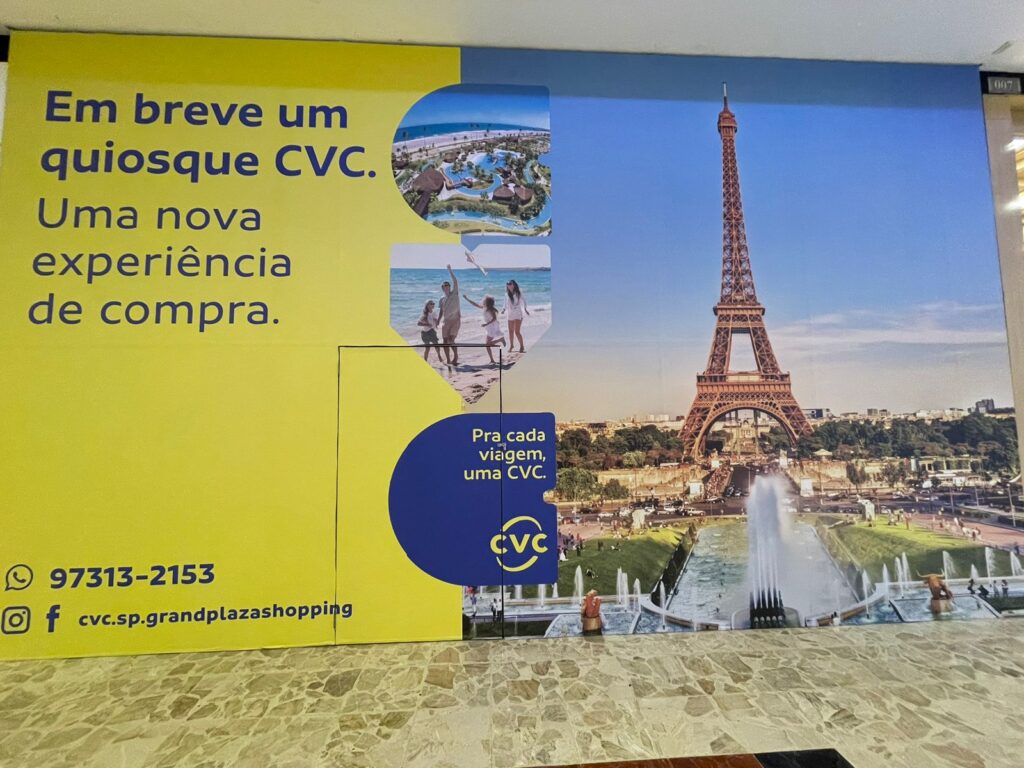 A abertura faz parte do plano de expansão da CVC, com pontos físicos de venda