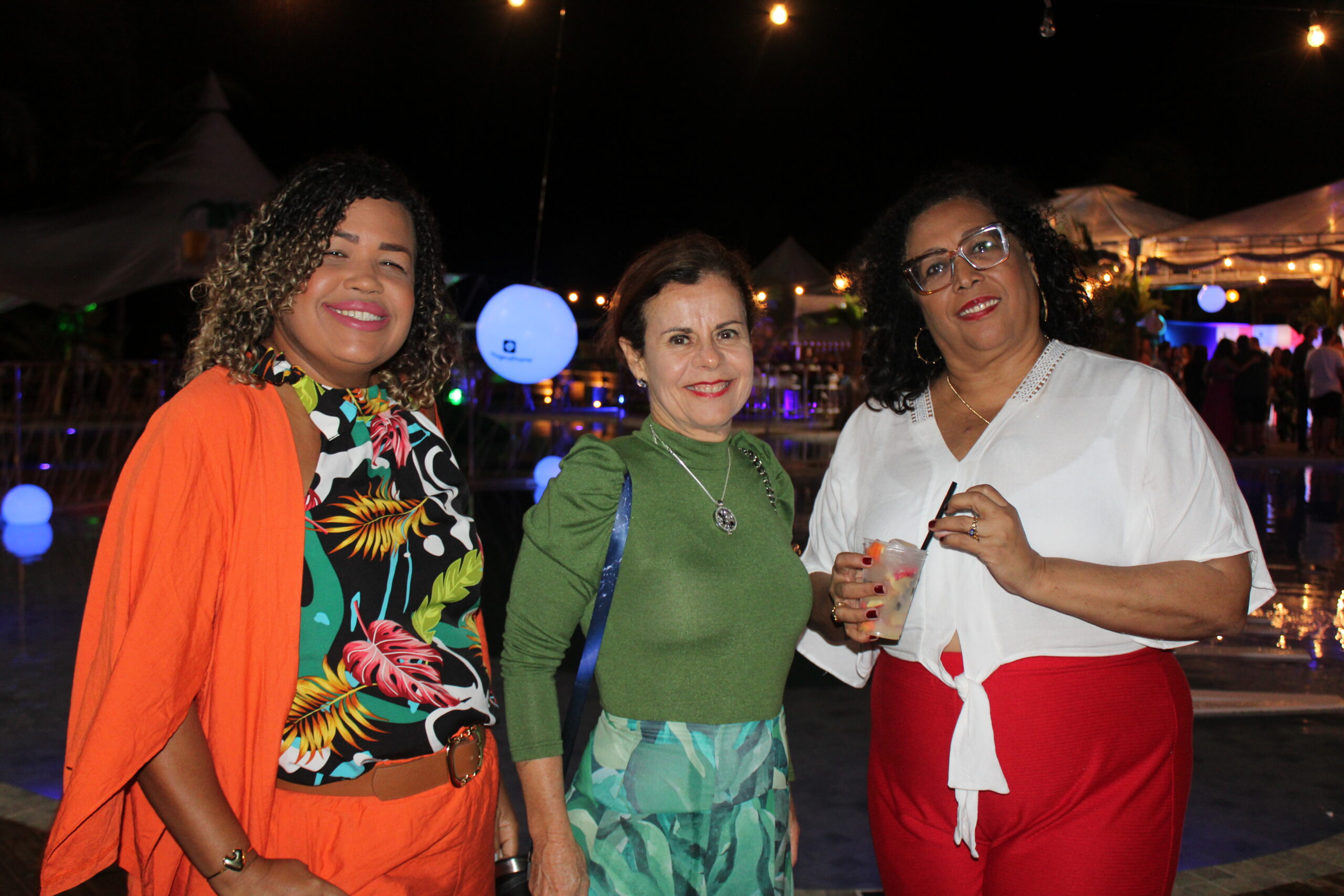 Ada Miranda, da Ada Turismo, Aliana Montenegro, da Galaica Turismo e Margot Carvalho, da Welcome Bahia Tour