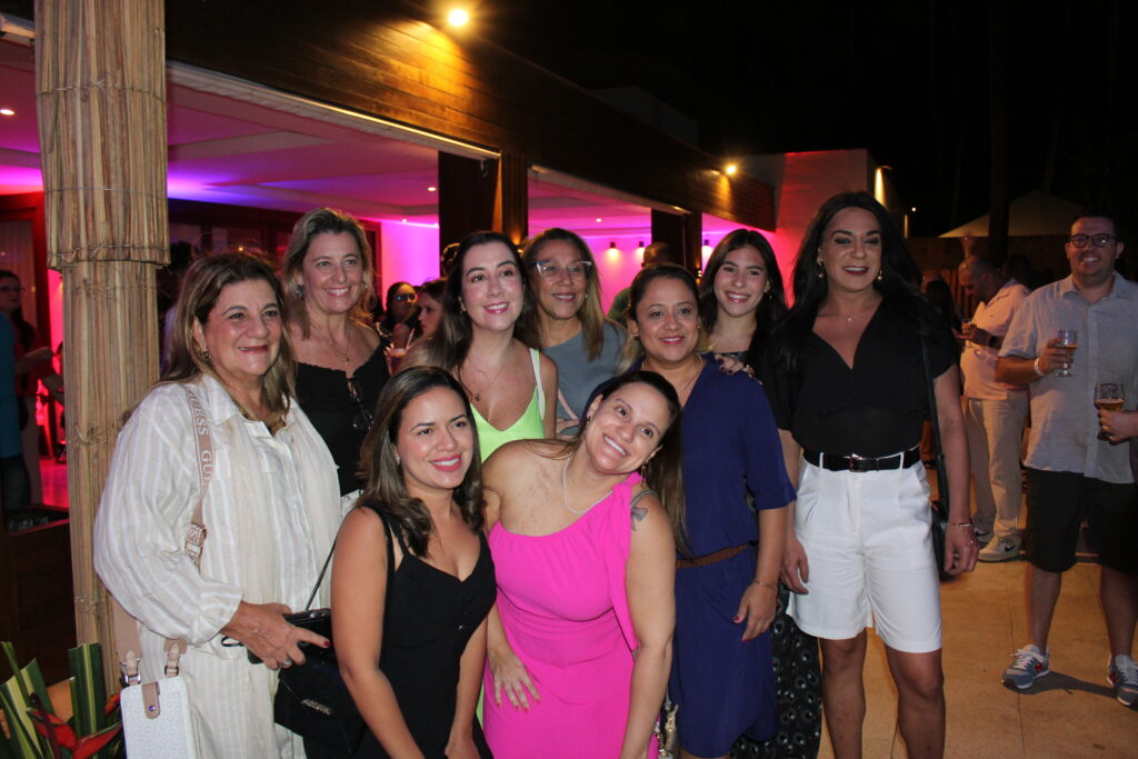 Agentes curtiram uma noite de celebração