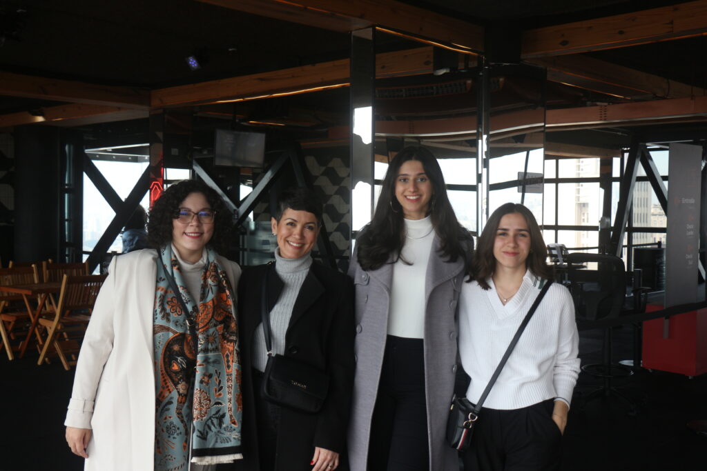 Ana Paula Alves, Renata Pacheco, Estella Barros e Jaqueline Lima, da Secretaria Municipal de Turismo Ana Paula Alves, Renata Pacheco, Estella Barros e Jaqueline Lima, da Secretaria Municipal de Turismo
