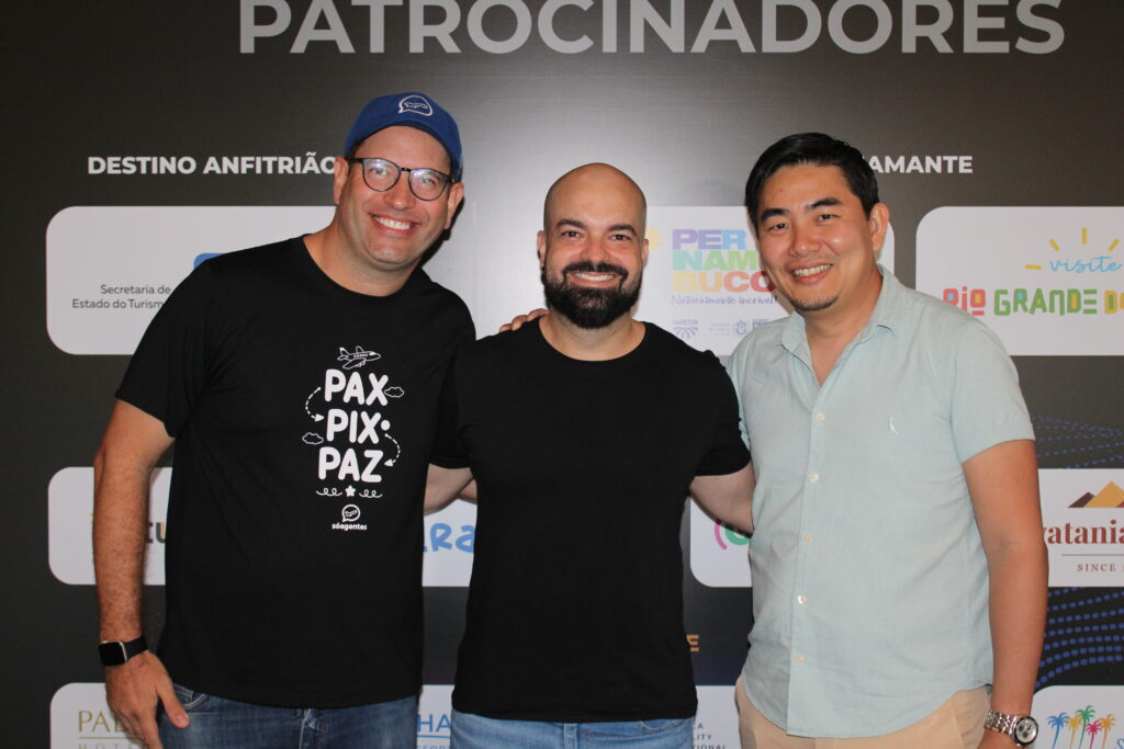 Andre Negrini, Daniel Turbox e Thiago Akira foram palestrantes desta edição