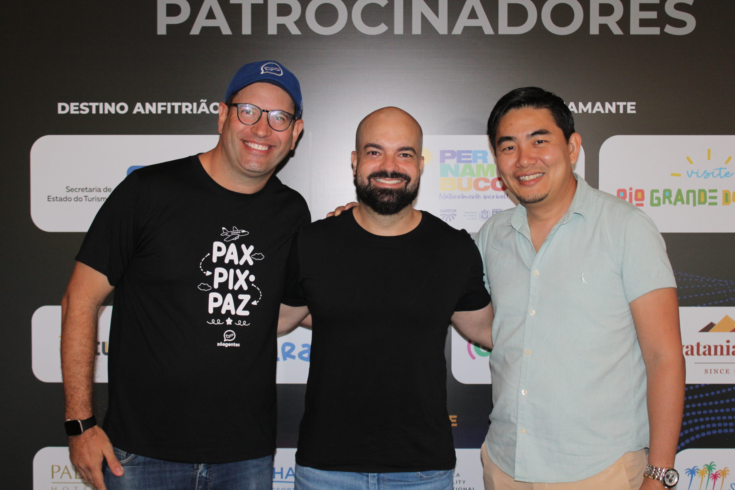 Andre Negrini, Daniel Turbox e Thiago Akira foram palestrantes desta edição Andre Negrini, Daniel Turbox e Thiago Akira foram palestrantes desta edição