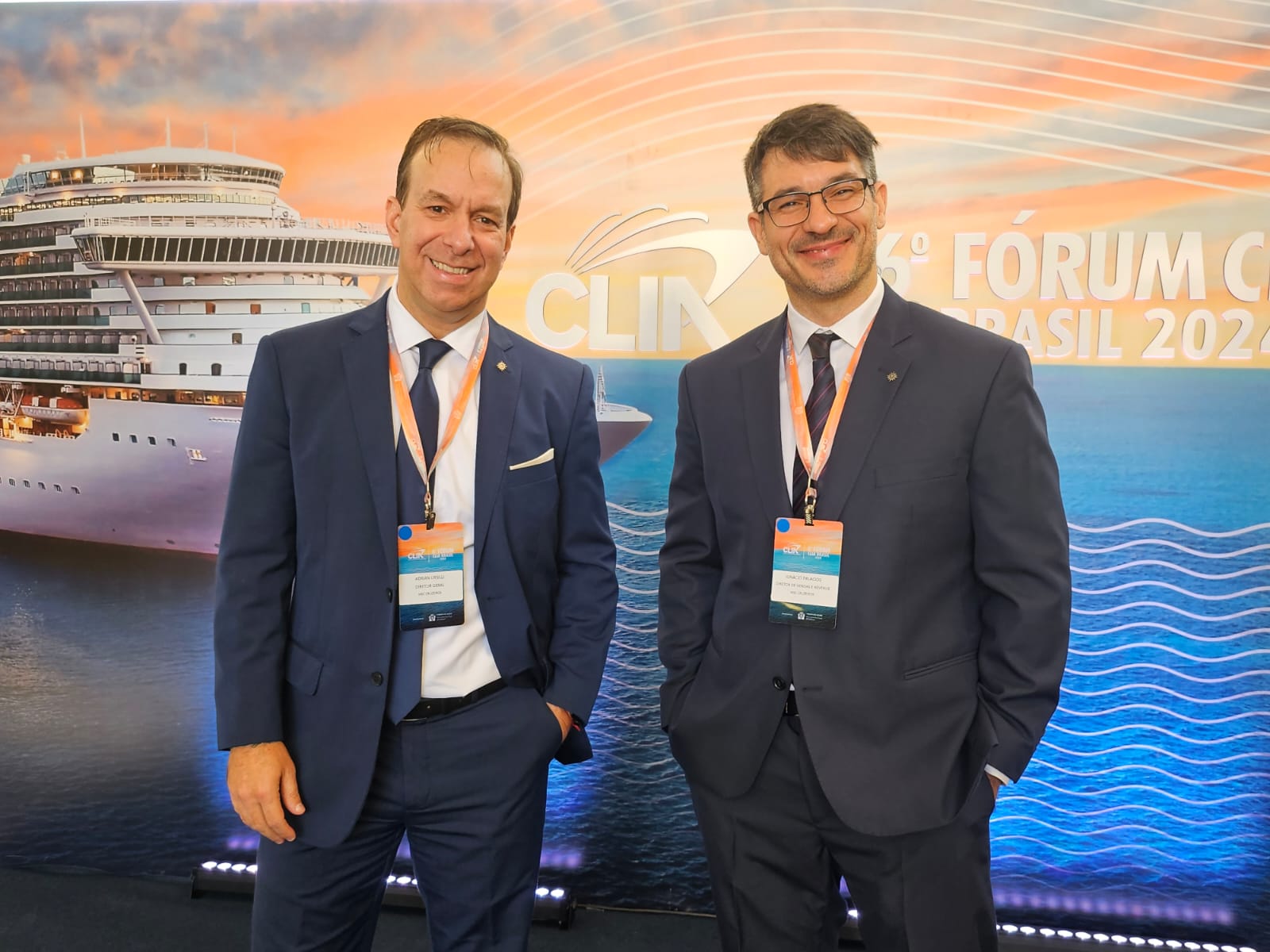 Andrian Ursilli e Ignacio Palacios, da MSC Andrian Ursilli e Ignacio Palacios, da MSC