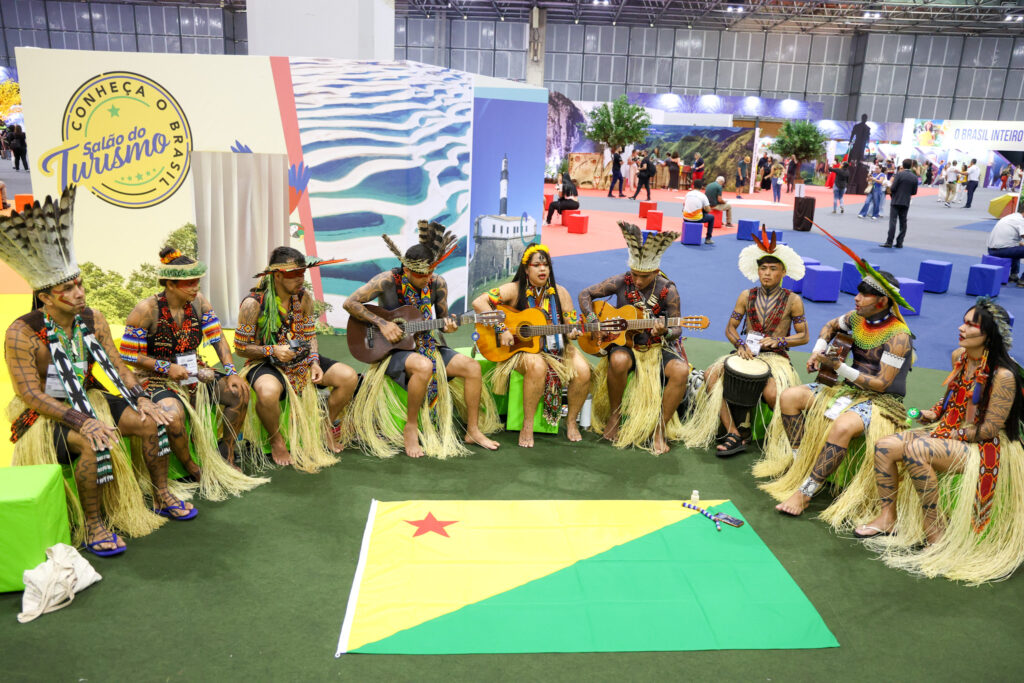 Apresentação do estado do Acre no Salão do Turismo Apresentação do estado do Acre no Salão do Turismo
