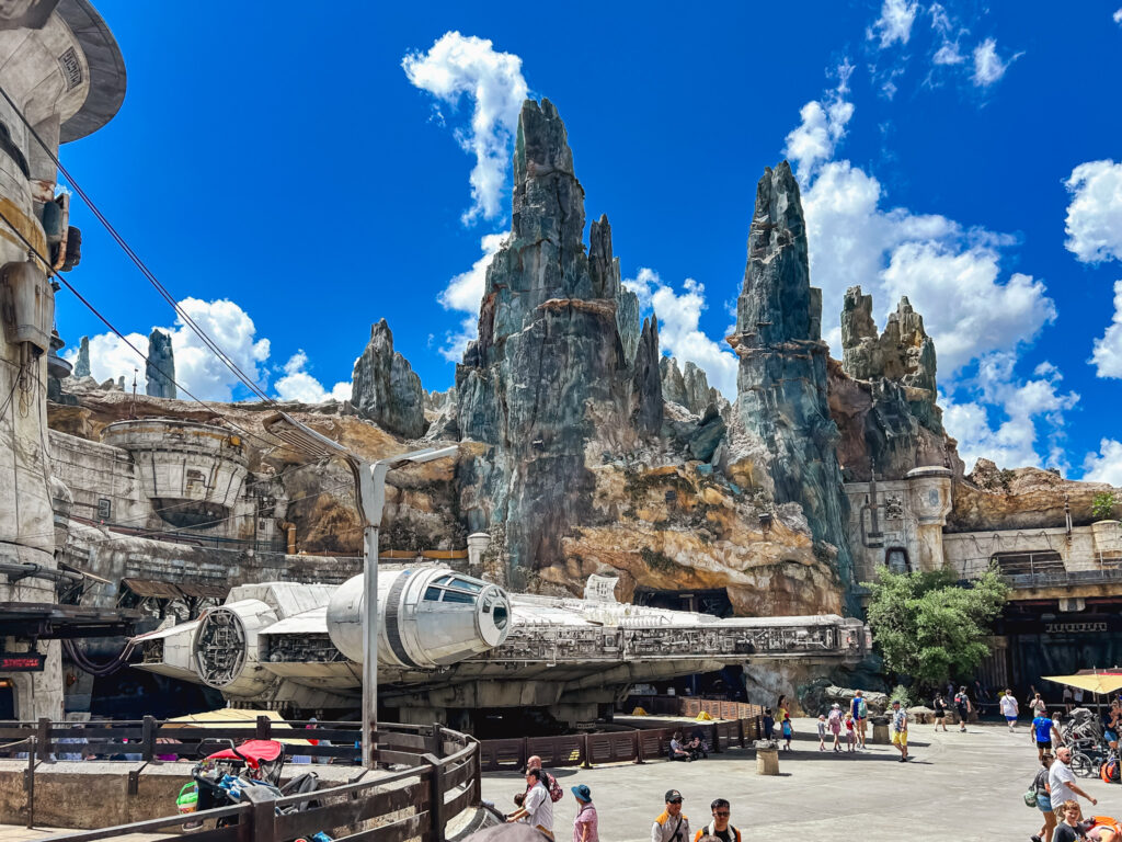 Área de Star Wars Galaxy’s Edge
