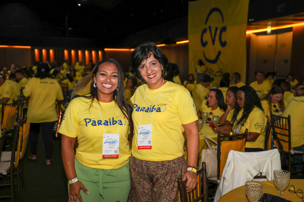 Bruna Silveira, da Bruna Tour e Edneia Morais, da Vânia Tour
