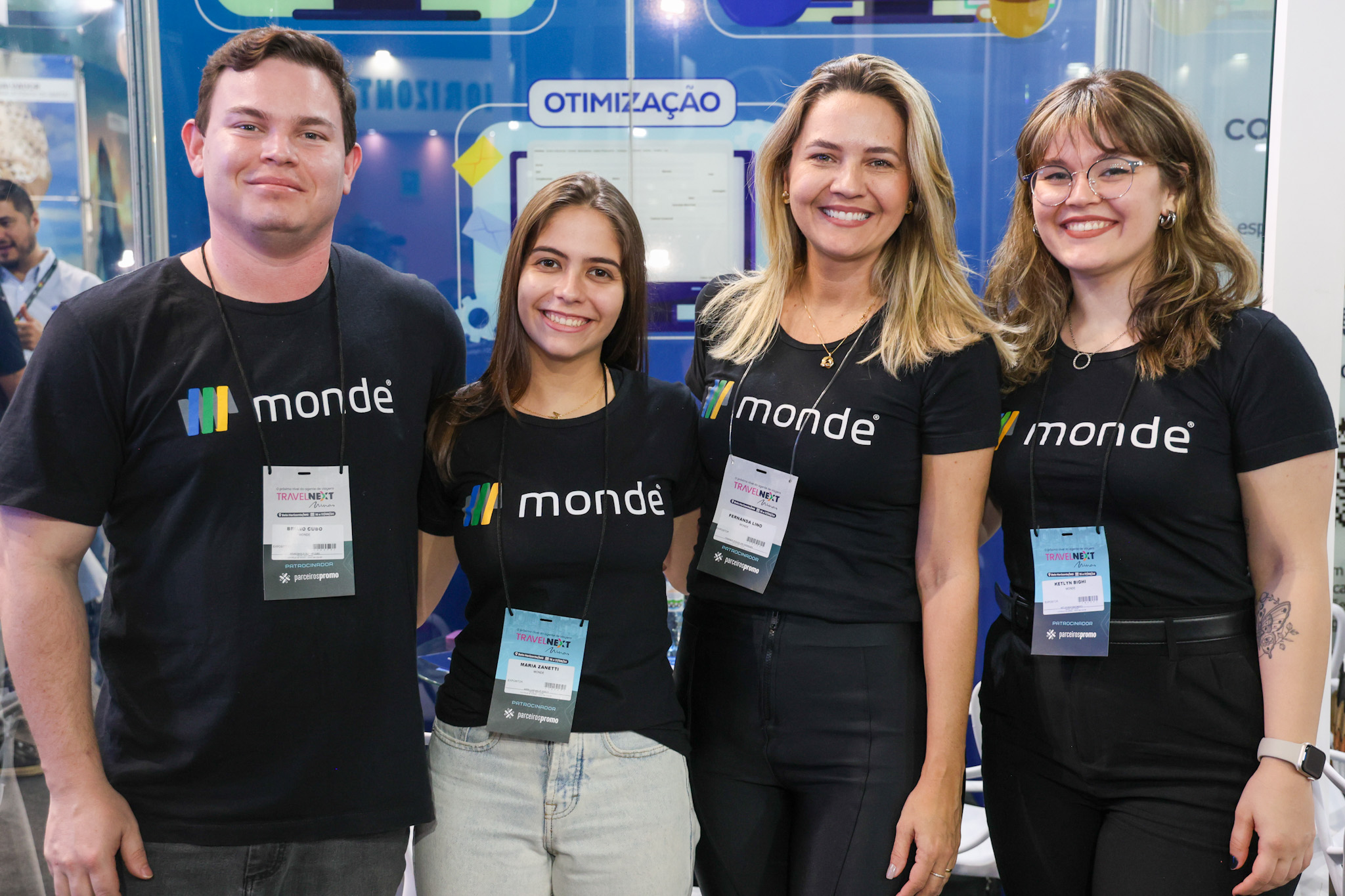 Bruno Cubo, Malu Zanetti, Fernanda Lino e Ketlyn Nascimento, da Monde Bruno Cubo, Malu Zanetti, Fernanda Lino e Ketlyn Nascimento, da Monde