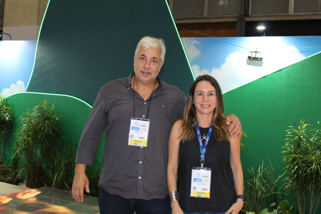 Bruno Mattos, subsecretário, e Daniela Maia, secretária Municipal de Turismo do Rio de Janeiro Bruno Mattos, subsecretário, e Daniela Maia, secretária Municipal de Turismo do Rio de Janeiro