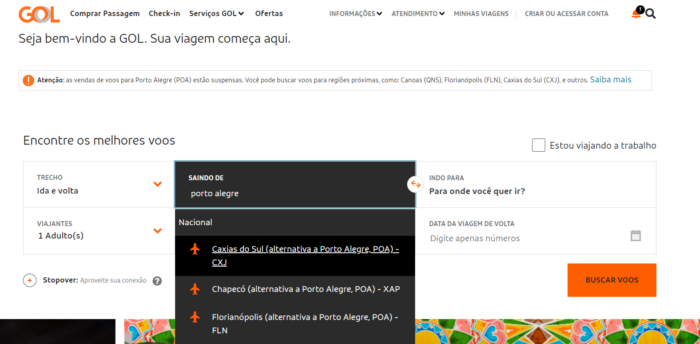 Vendas de passagens para o aeroporto de Porto Alegre (RS) retornam hoje (09); veja o que as aéreas retomam 1 Captura de tela 2024 08 09 100633 e1723209248512 Vendas de passagens para o aeroporto de Porto Alegre (RS) retornam hoje (09); veja o que as aéreas retomam