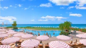 Carnival Cruise Line revela Pearl Cove Beach Club, uma área exclusiva para adultos em Celebration Key