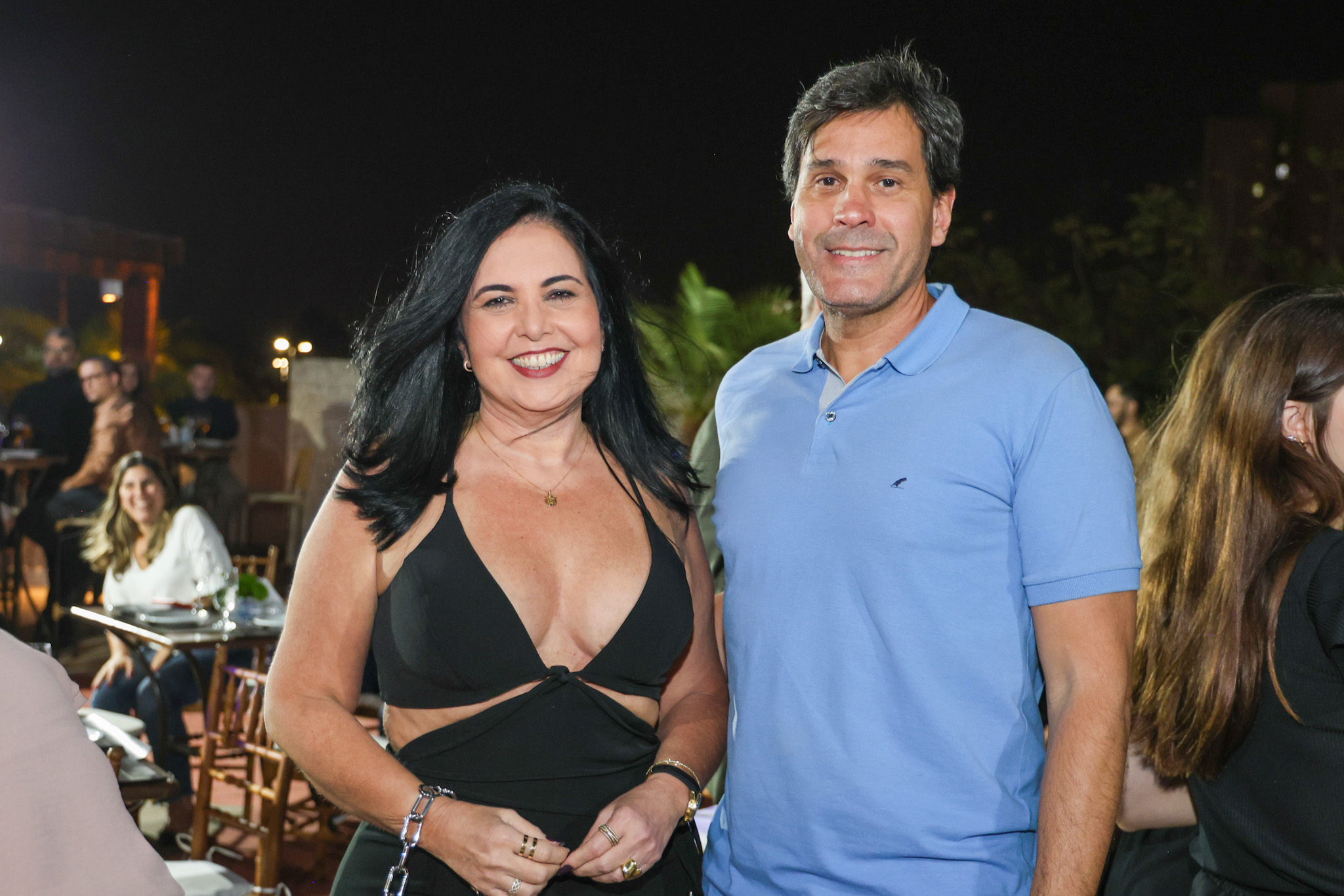 Claudia Brito, da Coris e Rogério Esteves, da GTA