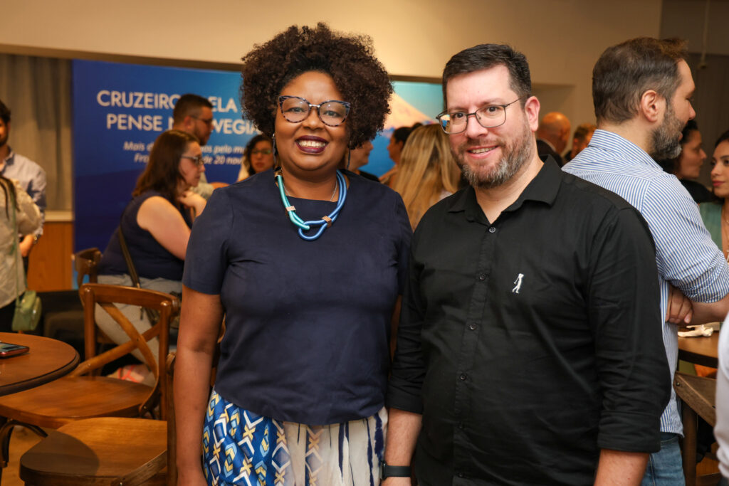 Cláudia Gonçalves e Renato Alves da ViagensPromo