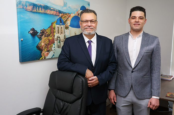 Memphis Tours apresenta seu escritório em São Paulo, confira fotos 1 Claudio Modesto e Ahmed Abdullah da Memphis Turismo Memphis Tours apresenta seu escritório em São Paulo, confira fotos