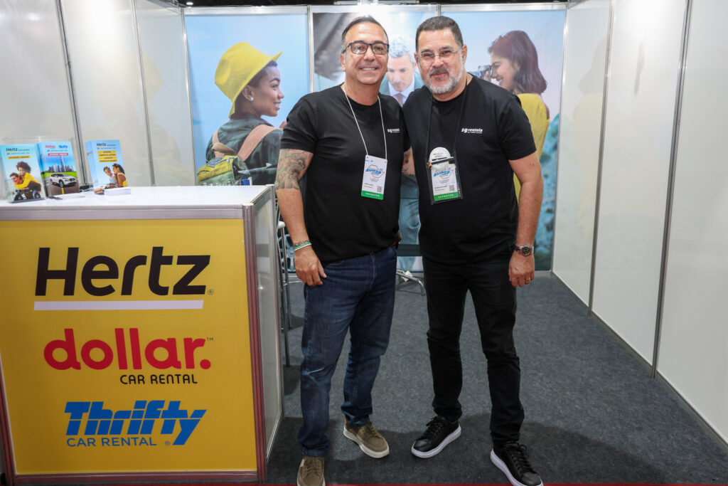 Edward Machado e Laerte Vertullo, da Hertz