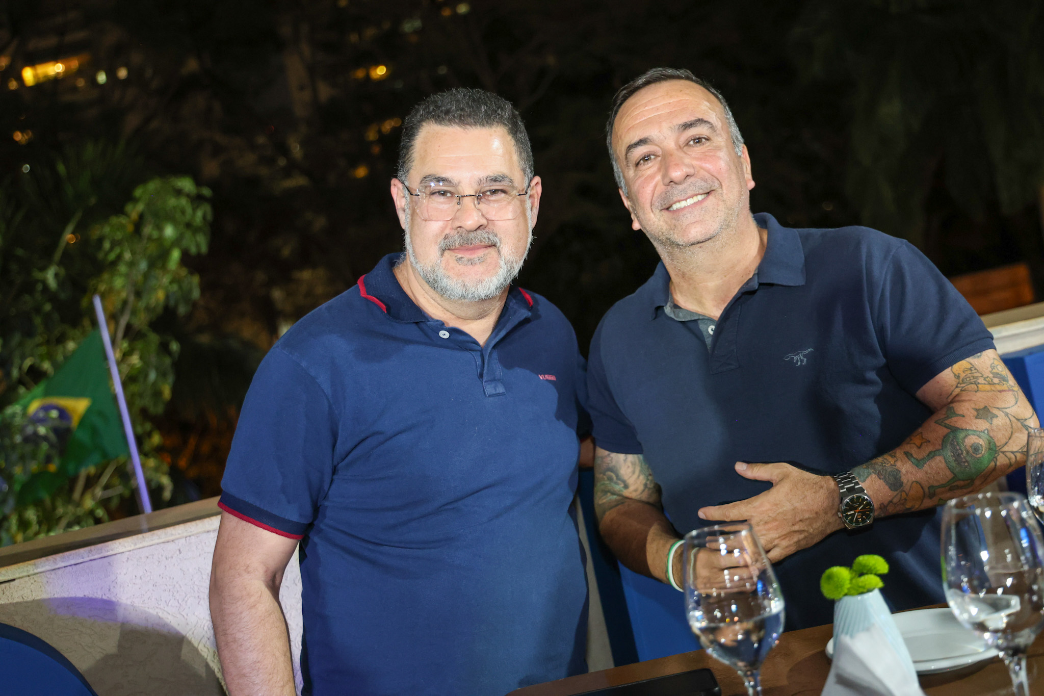 Edward Machado e Laerte Vertullo, da Hertz