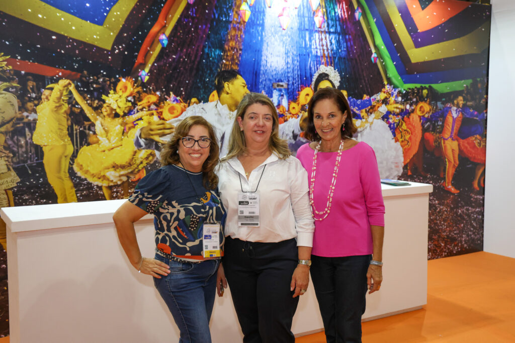 Elaine Acabo, da Asenza, Manuelina Hardman, do Hardman Praia Hotel e Edir Leitão, do Brasil Hotel