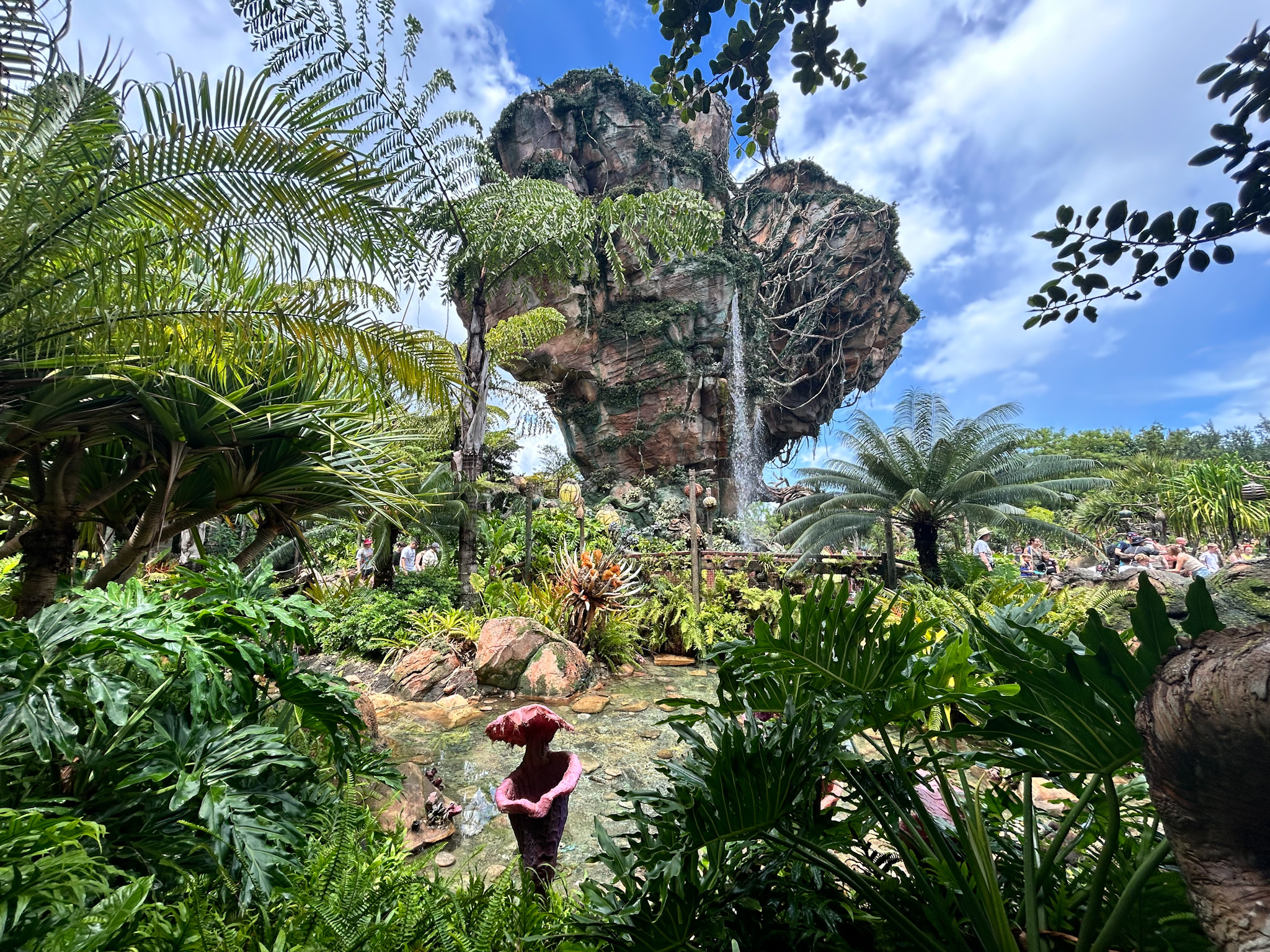 Elementos complexos do mundo de avatar também foram reproduzidos no parque