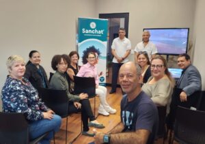 Sanchat apresenta nova representante em evento de capacitação em Jacareí, interior de São Paulo