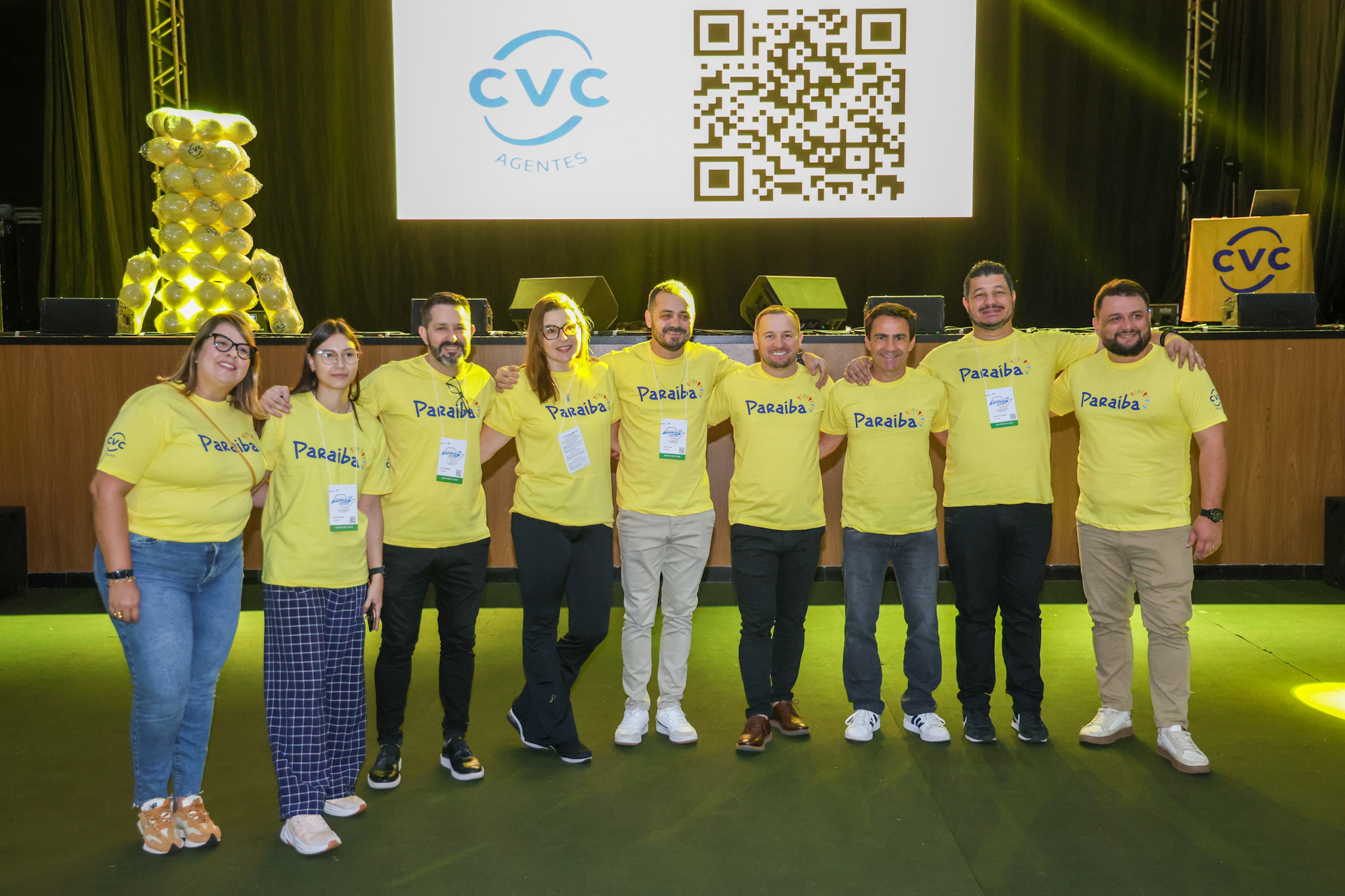 Equipe da CVC Agentes