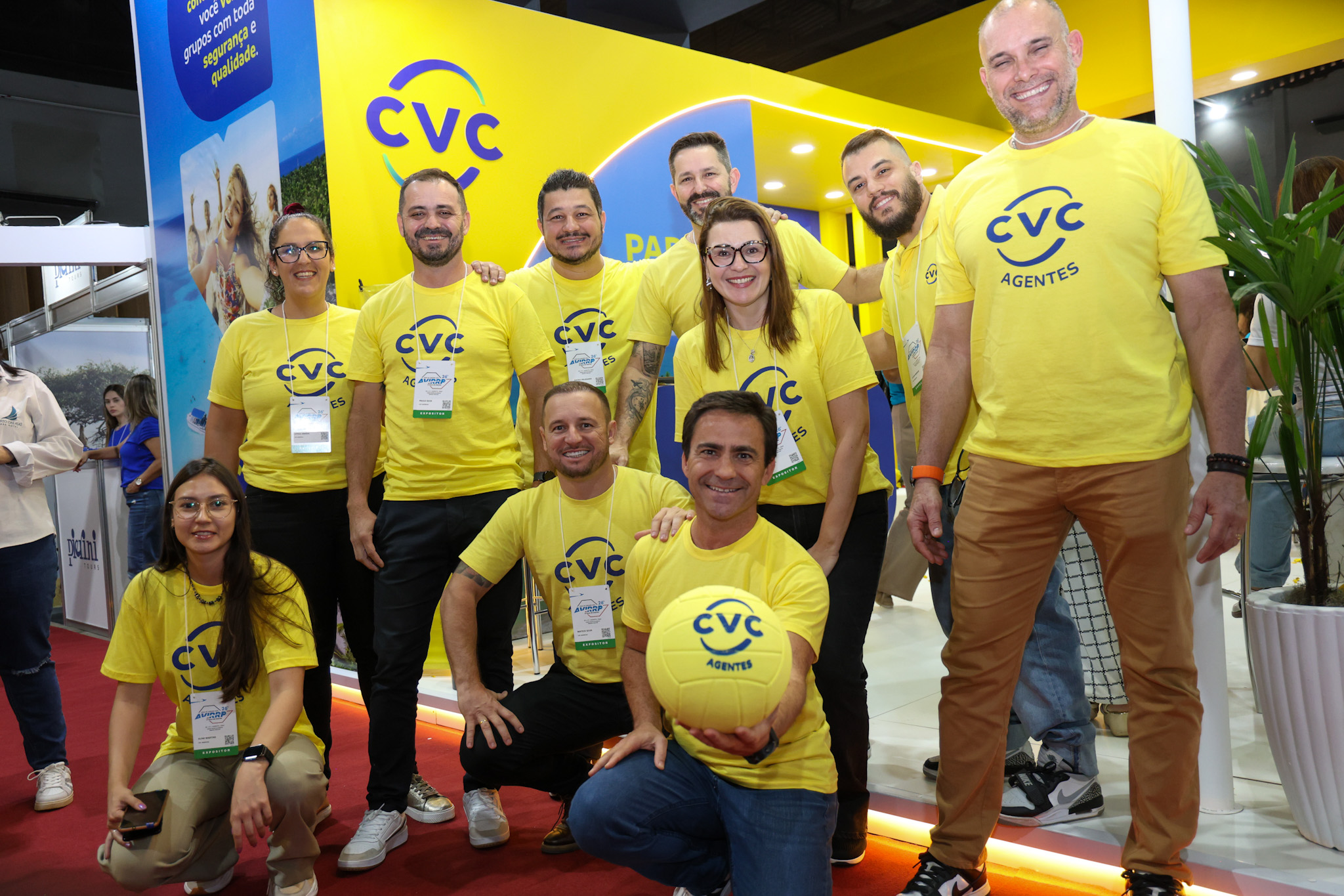 Equipe da CVC Agentes