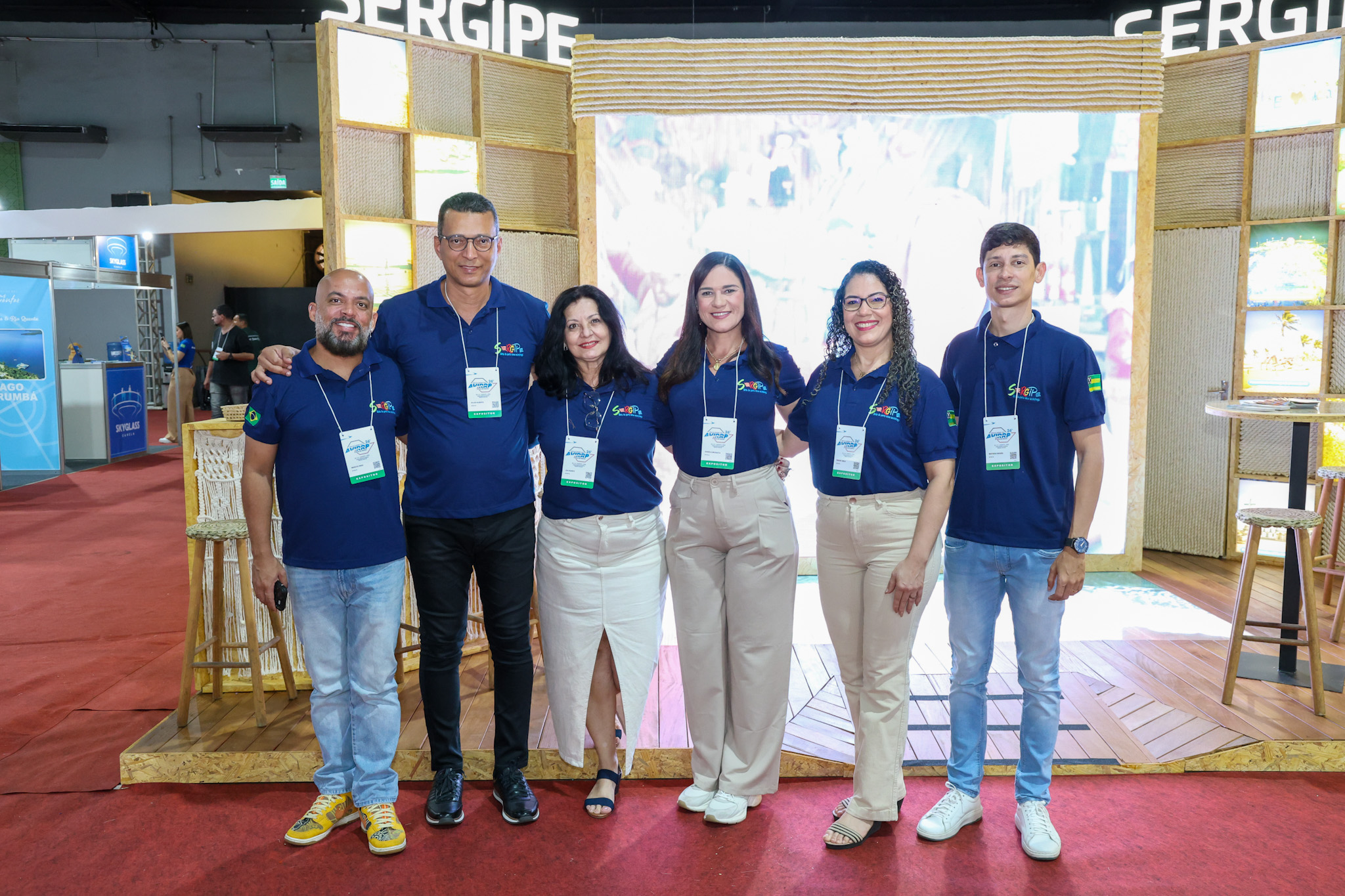 Equipe da Secretaria de Turismo de Sergipe