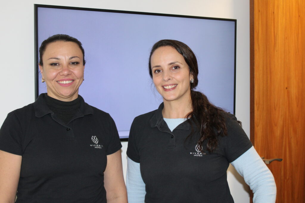 Equipe do hotel Vitória