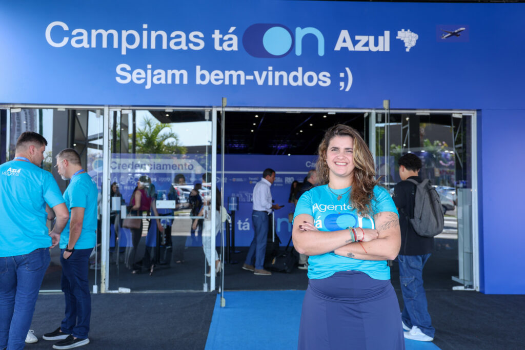 Giulliana Mesquita, gerente de Produtos e Negócios da Azul Viagens