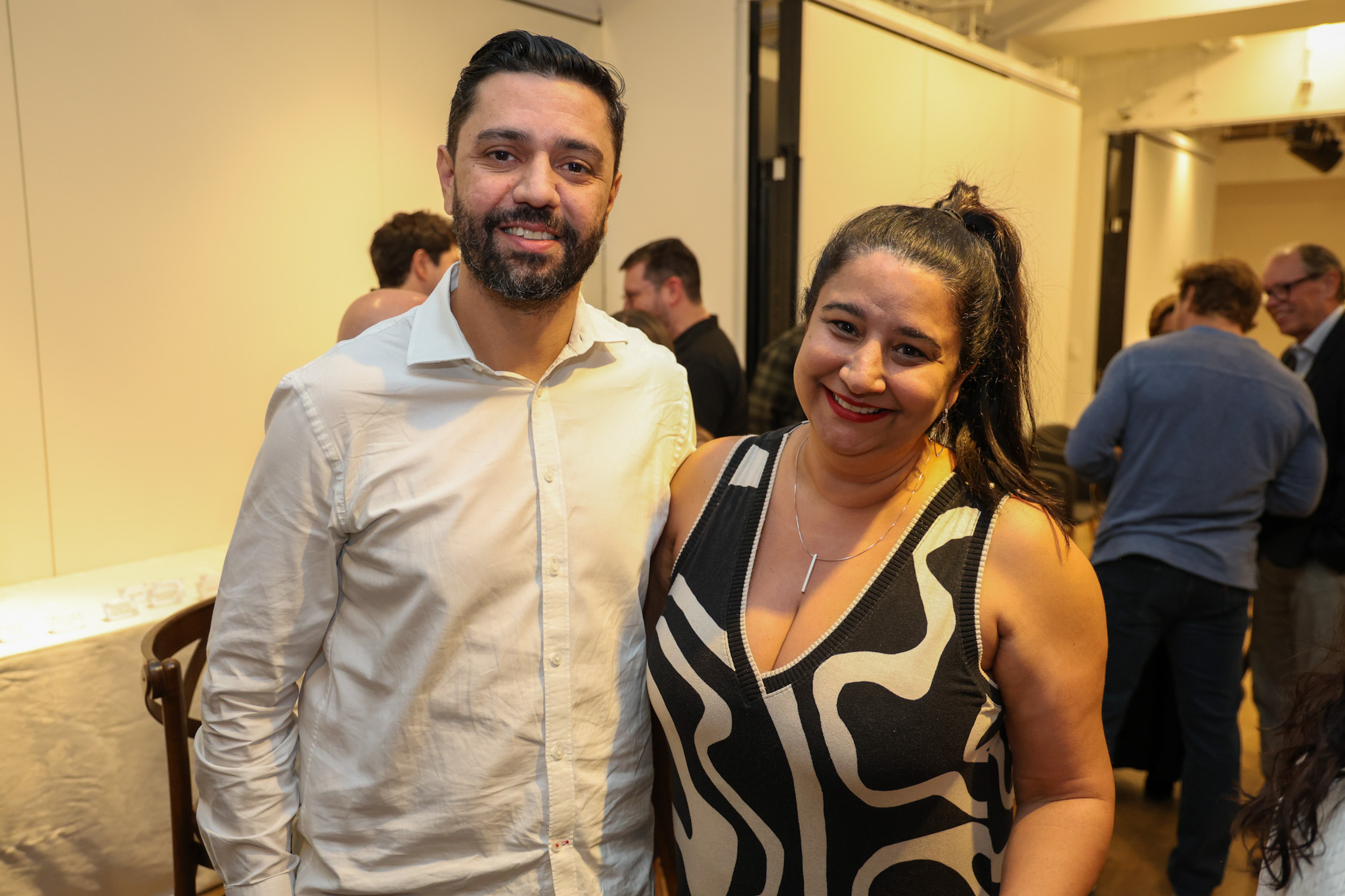 Gustavo Nappo e Flávia Cruz, da HTL