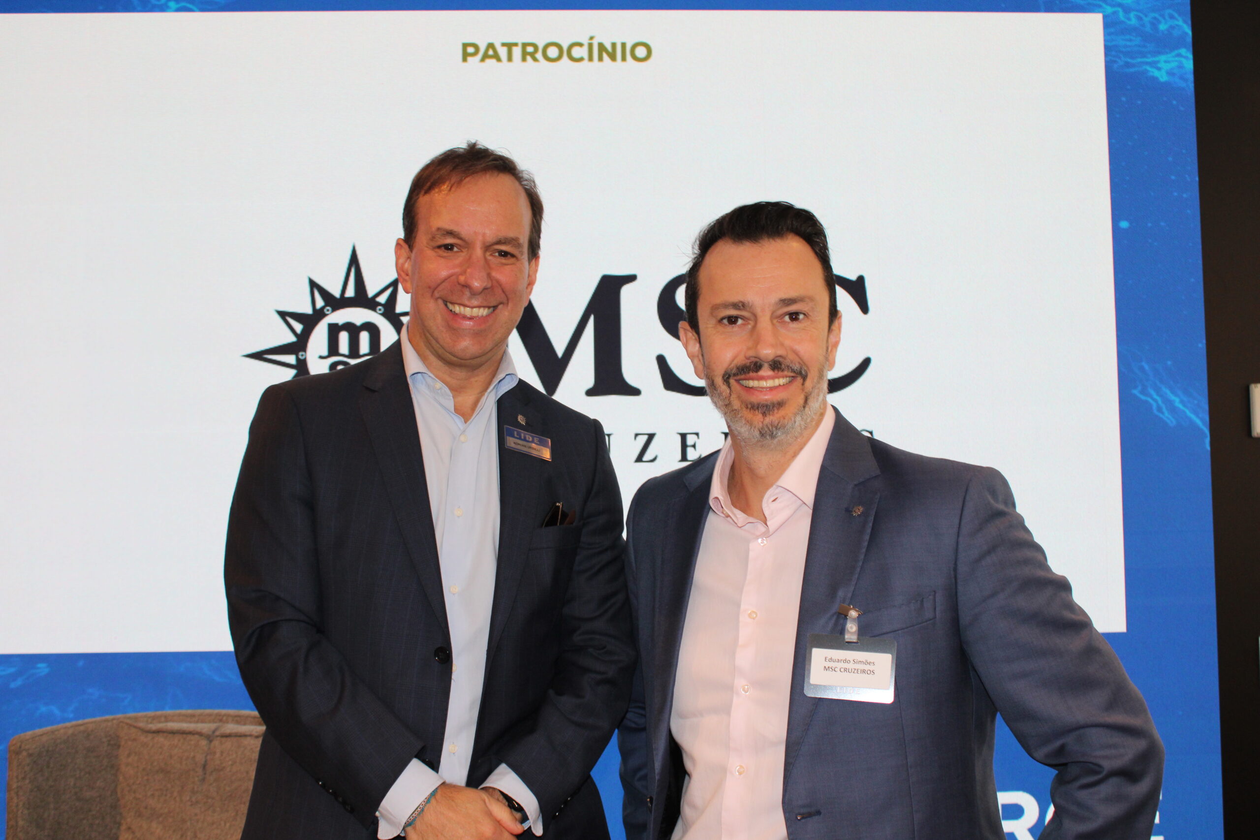 Adrian Ursilli e Eduardo Mariani, da MSC Adrian Ursilli e Eduardo Mariani, da MSC