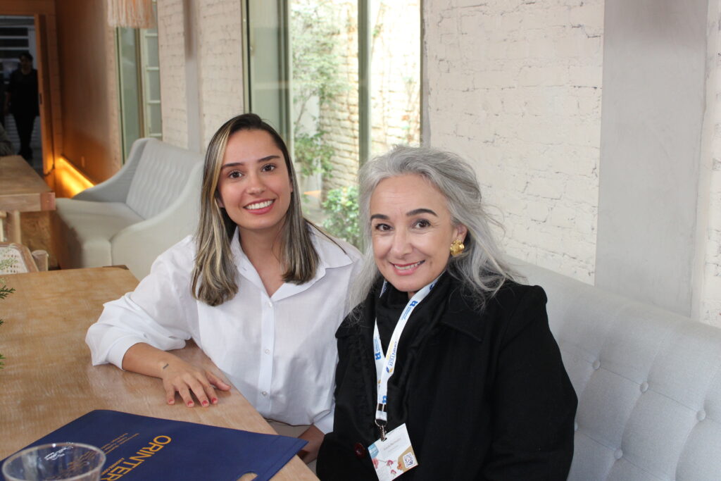 Ana Zanon, da Orinter, e Priscila Manfredi, da Priscila Manfredi Ana Zanon, da Orinter, e Priscila Manfredi, da Priscila Manfredi