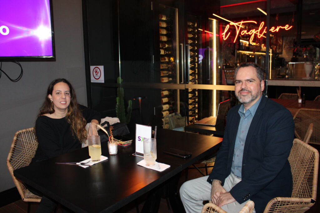 Marina Figueiredo, presidente executiva da Braztoa, e Rodrigo Ramos, gestor projetos da Braztoa