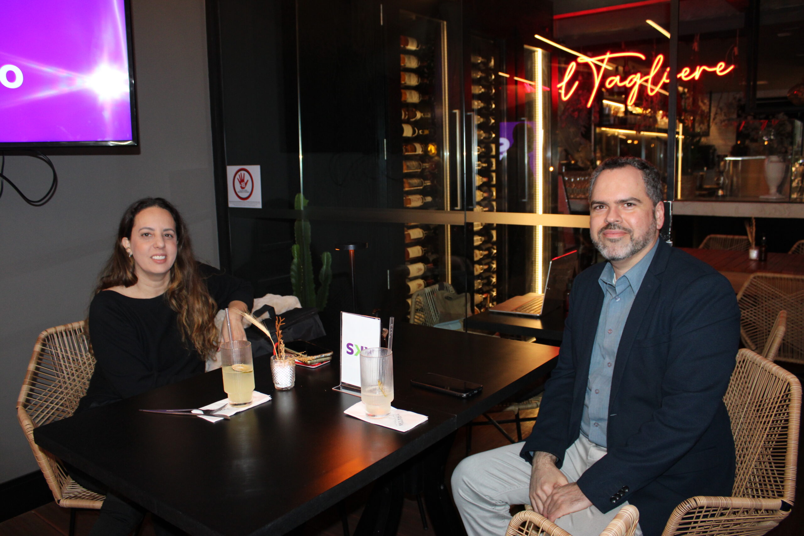 Marina Figueiredo, presidente executiva da Braztoa, e Rodrigo Ramos, gestor projetos da Braztoa Marina Figueiredo, presidente executiva da Braztoa, e Rodrigo Ramos, gestor projetos da Braztoa