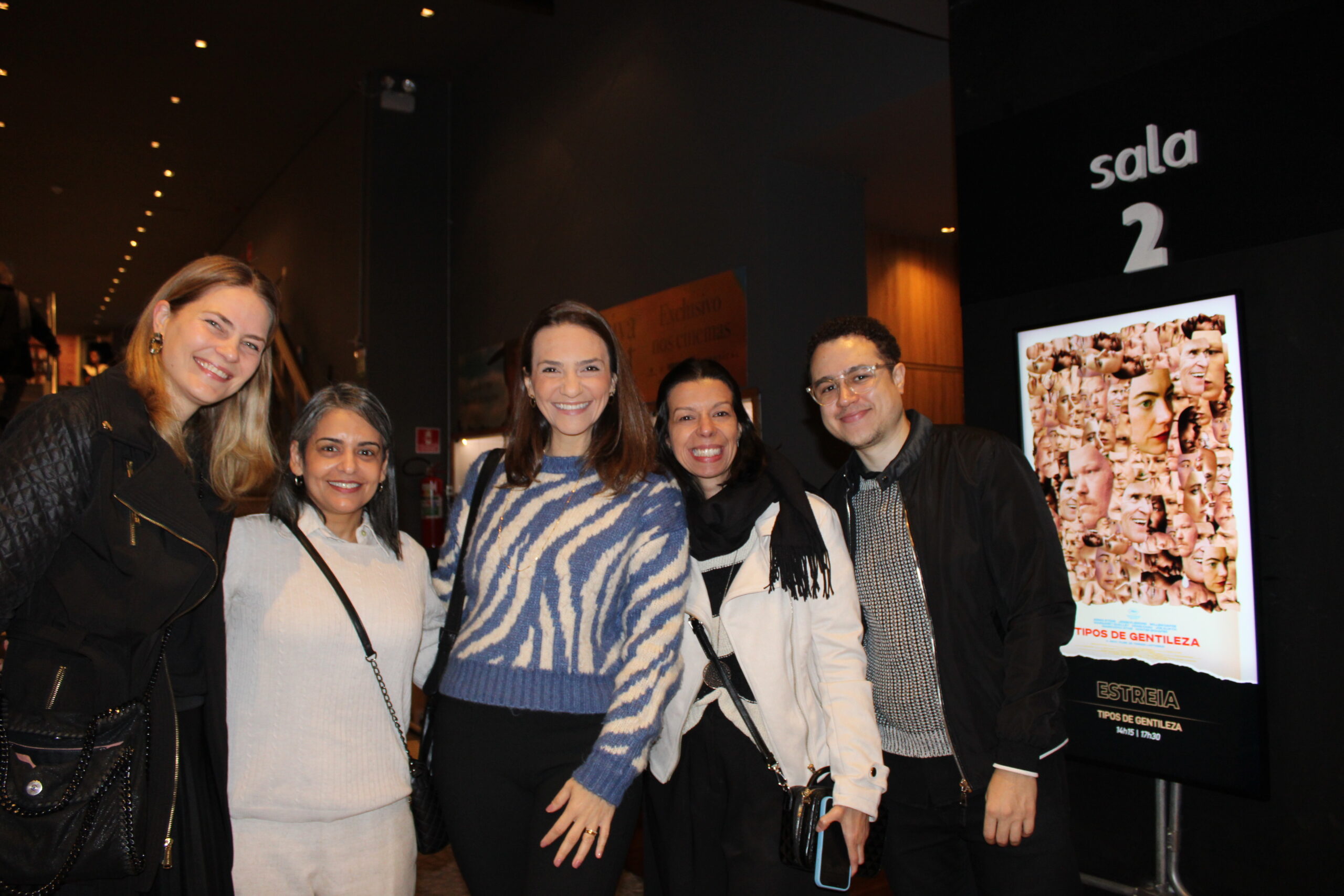 Patricia Schibert, da Emirates, Dinah Carvalho, da Kangaroo, Carina Pedron, da Emaar, Leticia Vasconcelos e Gabriel Viena da TGK